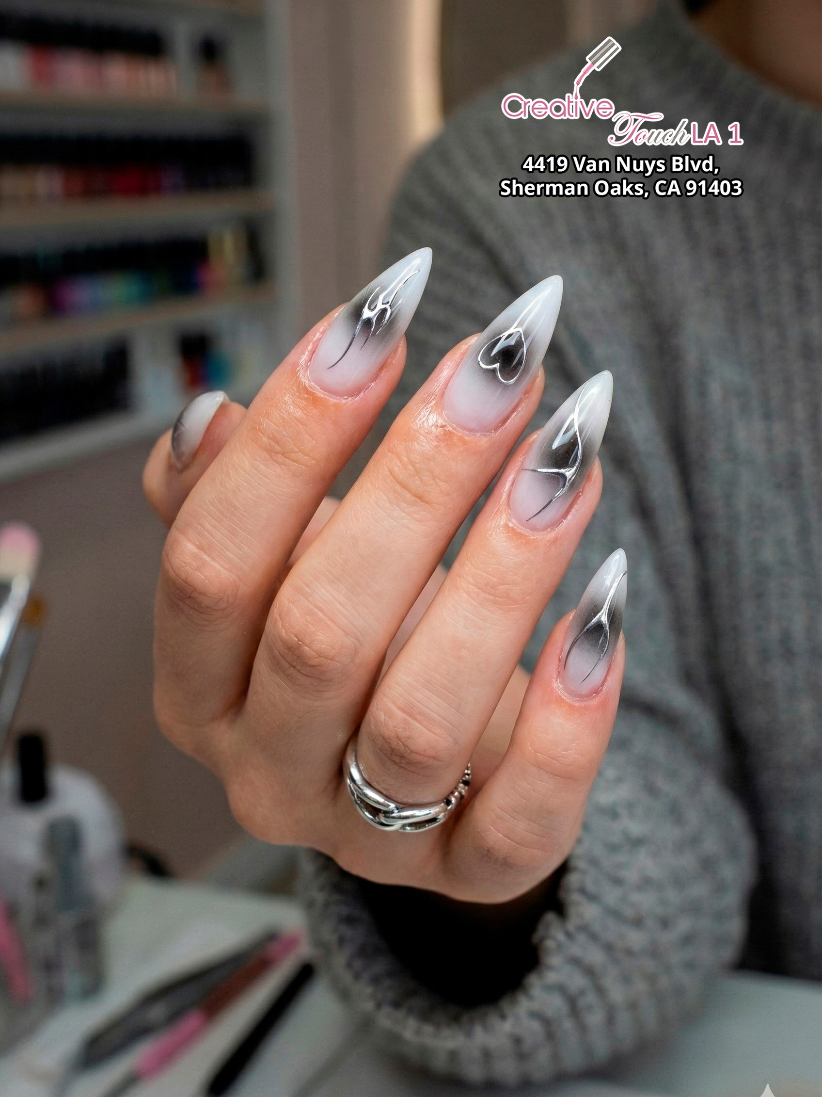 Beautiful nail art by Creative Touch La 1